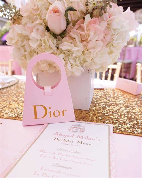 dior themed party|dior party ideas.